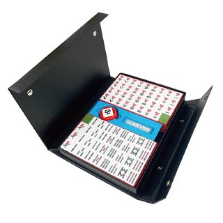 大將軍 #33 竹絲麻將 竹紋麻將 大麻將 休閒麻將 旅行麻將 桌遊 附骰子 可收納, 1個, 大將軍竹絲麻將(超取限重1付)