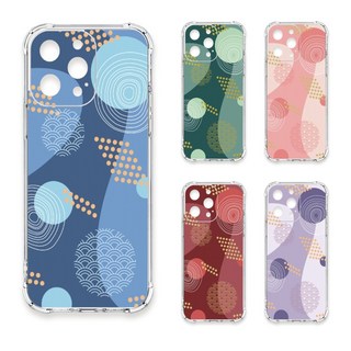 24H快速出貨 TRON S22/ Plus/ Ultra 日系和風圓點海波系列 四角防摔 軟殼 手機殼