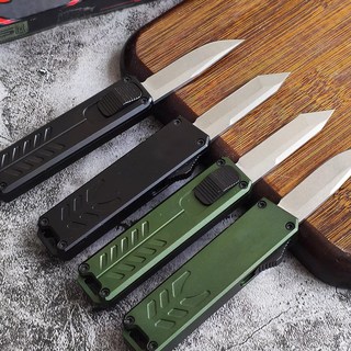 OTF EDT24 존윅 미니 EDC 나이프 커터칼 휴대용 택배 칼, 그린-탄토, 1개