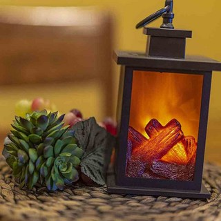 LED 벽난로 무드등 빈티지 램프 생일 집들이