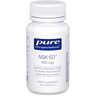 Pure Encapsulations NSK-SD納豆酵素膠囊 100mg, 60顆, 1罐