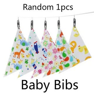 아기 턱받이 침받이 긴소매 방수 귀여운 동물 앞치마 컬러풀 디자인, Random1pcs, One Size