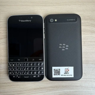 BlackBerry Classic Q20 오리지널 3.5 "4G LTE 모바일 휴대폰 WIFI 16G ROM QWERTY 키보드 잠금 해제 스마, 01 16그램, 01 Simple Set, 01 black, 16GB