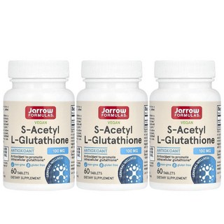 자로우 재로우 글루타티온 글로타티온 글로타치온 L-글루타치온 100mg 60정 3병, 3개