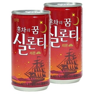 롯데 실론티 175ml x 30캔 숙소 모텔 음료수 작은캔 대량 맛있는 박스 구매, 30개, 상세페이지 참조