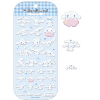 옐상 산리오 폼폼이 입체 스티커 5종, 1개, 시나