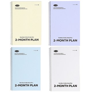 모닝글로리 두달 스프링 스터디플래너 스케줄러, 1권, 램덤발송