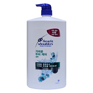 헤드앤숄더 가려운 두피 케어 샴푸 유칼립투스향, 1.8L, 1개