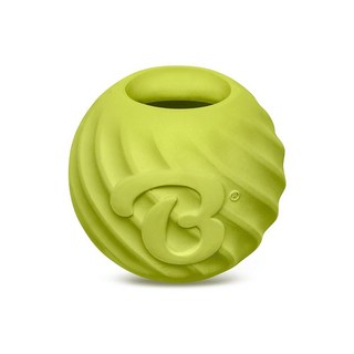 베네본 천연 고무 줄다리기 인터랙티브 도그 장난감, Ball, 1 Pack