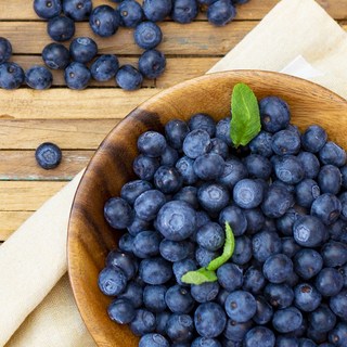 수입산 생 블루베리, 2개, 125g 내외(14-16mm)