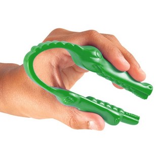 러닝리소스 소근육장난감 소근육발달 점보 악어집게 LER2963 아기장난감, 점보악어 집게 색상랜덤 낱개 1개, 1개