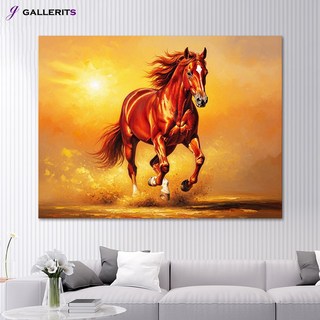 갤러리츠 질주 붉은 말 그림 돈들어오는 거실 액자 병오년 개업선물 성공운 사업운, P302-12-질주 붉은말