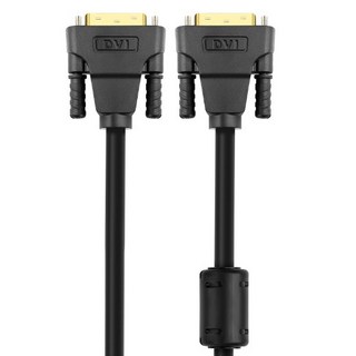 【勁祥科技】帝特DVI線24+1雙通道鍍金接頭穩定不閃屏隨插即用支援FHD120Hz 4K影音傳輸線, 1個, 1.5米