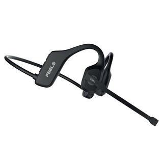 마치 옆에서 통화하는듯한 ENC 고감도 붐 마이크와 귀를막지않는 오픈이어 골전도형 헤드셋 FEELS FNB1