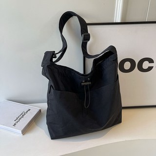 J.Y. 托特包 單肩包 斜背包 水桶包 水餃包 波士頓包 書包, 黑色【G40】