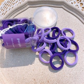 韓系彈力髮圈 高彈力髮束 馬卡龍色系 多色髮帶 50入髮圈