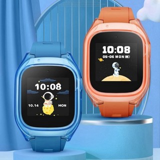 米兔C7A保護套 透明C7A保護殼 兒童手錶防磨防刮軟矽膠, 冰透藍, 1個