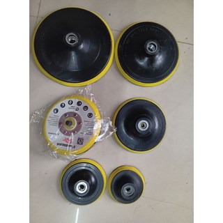 台北出貨 打蠟盤 M10 M14 M16 魔鬼氈 磨盤 圓砂紙 羊毛 尼龍 海綿 原木 漂流木 洗車 打蠟 研磨 拋光石材, 6吋 打蠟機有14, 6吋 打蠟機有14