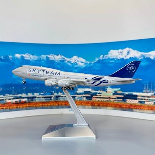 HX 1:400 中華航空 747-400 Skyteam 飛機模型 B612302, 1個