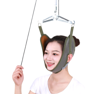 르브아 목 견인기 간편한 가정용 스트레칭 넥 서포트