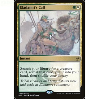 魔法風雲會 A25 Eladamri's Call 遊戲卡牌, 詳見包裝
