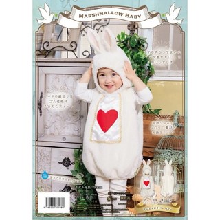 Clear stone 萬聖節寶寶兔子裝 80公分 愛麗絲夢遊仙境