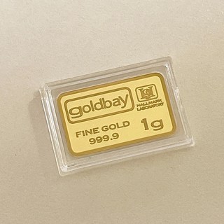 [골드베이미니] 순금 1g 미니골드바 콩알금 땅콩금 24K 999.9