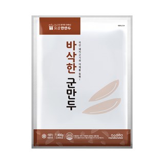 한만두 바삭한 군만두, 1개, 1.4kg