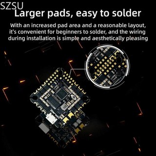 교차 기계 기능을위한 32 비트 프로세서가 장착 된 SZSU 휴대용 통합 F4 45A ESC 컨트롤러, 01 빠른