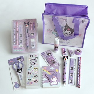 산리오 문구세트 학용품 선물 세트 입학 굿즈 문구 새학기 신학기 학생 졸업, 1개, 쿠로미