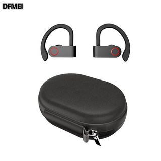 DFMEI A9 tws藍牙無線耳機5.0私模真無線觸摸雙耳跑步運動降噪ipx7, 1個, A9帶收納包