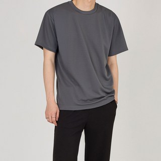 더베이직샵 기능성 시원한 스트레치 쿨티셔츠 반팔티 4컬러 5사이즈