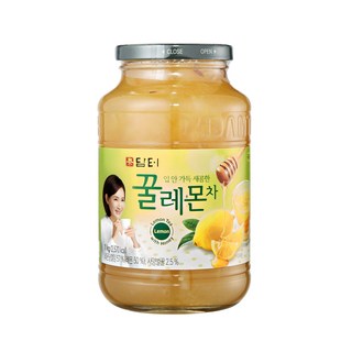 Damtuh 丹特 蜂蜜檸檬茶醬, 1kg, 1罐, 1罐