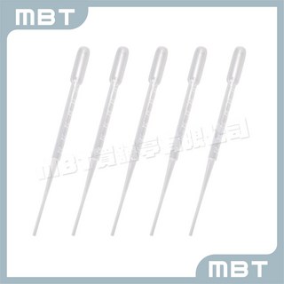 3c.c 刻度吸管 5入/包 滴管 餵藥滴管 巴式滴管 塑膠滴管, 1個, 5