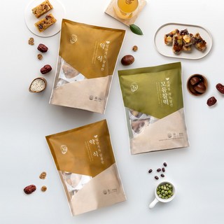 창억떡 약식 1000g + 모듬찰떡 500g, 1개, 1.5kg