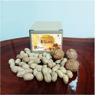 풍요 부럼 정월대보름 피땅콩 피호두 부럼깨기 땅콩 호두 견과세트, 1개, 88g