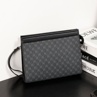 [TW艾淘包]時尚手拿包商务手抓包 时尚休閒手包 男包大容量信封包 手拿包 手機包, N格款手拿包-3905