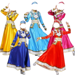 코스프레의상 코스튬 몽골 전통의상 코스프레 축제 J08
