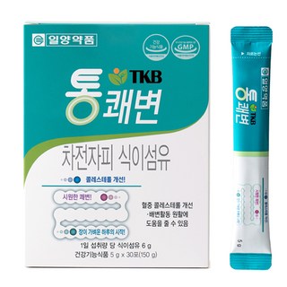일양약품 차전자피 TKB통쾌변 콜레스테롤개선 식이섬유 다이어트 변비 영양제 5g 30포, 1박스, 150g