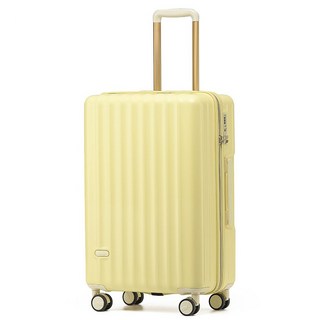 【TravelGO旅遊購】8009行李箱 日系 萬向靜音輪 超輕行李箱 海關密碼鎖 清新行李箱 拉桿箱 旅行箱 登機箱