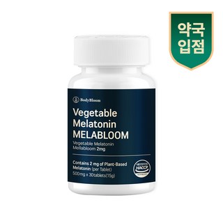 바디블룸 식물성 멜라토닌 영양제 식약청인증 30정 1개, 30정 (1개월분)