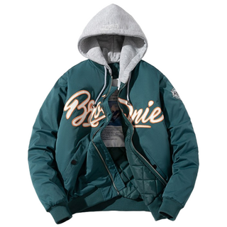 제이피엠 남자 후드 야구점퍼 스타디움자켓 겨울 후드점퍼 항공점퍼 블루종 누빔점퍼 아우터 봄 가을 겨울 3계절 착용가능 GA24