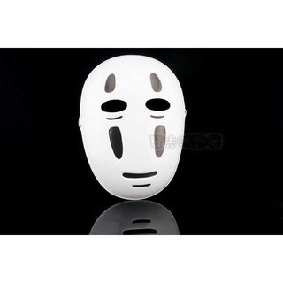 發光派對屋 神隱少女千尋無臉男面具，發光角色扮演道具，派對變裝必備, 1個