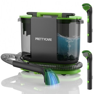프리티케어 그린원터치 자동세척 패브릭 청소기