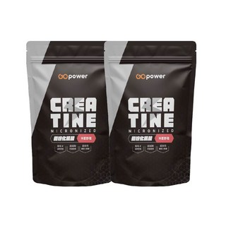 GOpower 微粉化一水肌酸 仲夏野莓口味 提升爆發力 運動補給, 420g, 2個