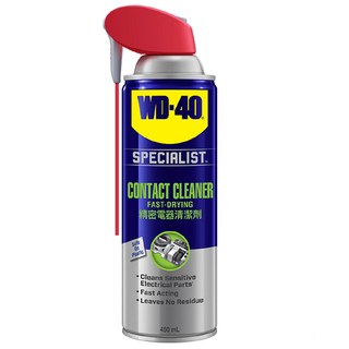 WD40 精密電器清潔劑 450ml 全新專利噴頭 電子接點清潔 電路清潔劑, 1個, 450ml 專利噴嘴加大（全新包裝）
