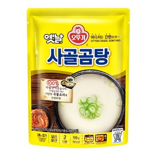 오뚜기옛날 사골곰탕, 500g, 1개
