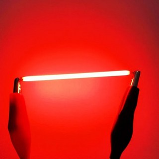 상자 100PCS 3V 다색 휴일 LED 다이오드 조명 에디슨 COB 38MM 전구 백열등 멘트 액세서리 램프, Red, 5PCS PER BOX