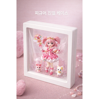 에스앤씨 (11cm x 11cm)10pcs 미니액자 악세사리 선물포장 주얼리 케이스 피규어 보관함