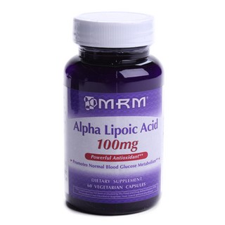 MRM 硫辛酸素食膠囊100mg, 60顆, 1罐